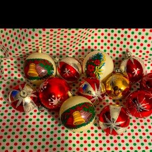 Vintage Christmas ornaments